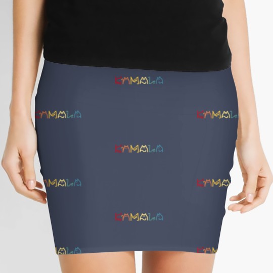 Discover Kamala Cat Lady Women's Mini Skirts - Stylish Summer Outfits