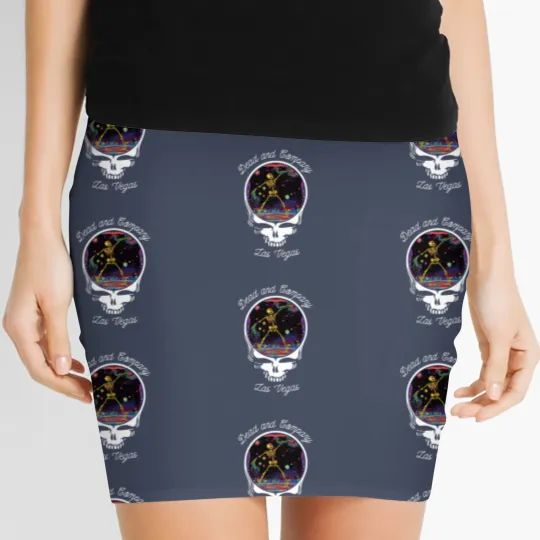 Discover Dead and Company Sphere and Loathing Las Vegas Women's Mini Skirts