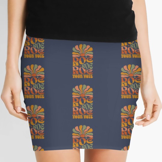 Discover Roe Your Vote Feminist Women's Mini Skirts - Kamala Harris Fashion