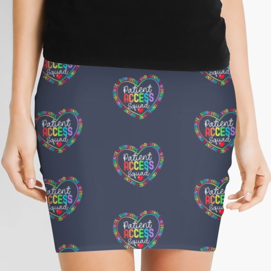 Discover Patient Access Squad Specialist Rainbow Appreciation Women's Mini Skirts