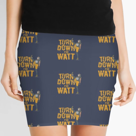 Discover TJ Watt Turn Down For Watt Women's Mini Skirts