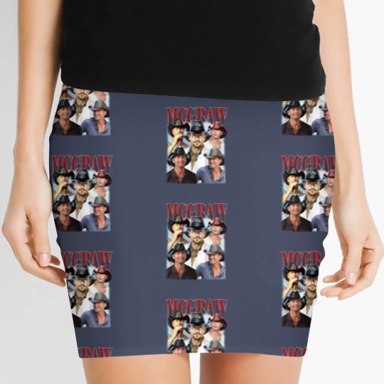 Discover Tim McGraw Vintage Women's Mini Skirts, Gift For Women and Man Women's Mini Skirts