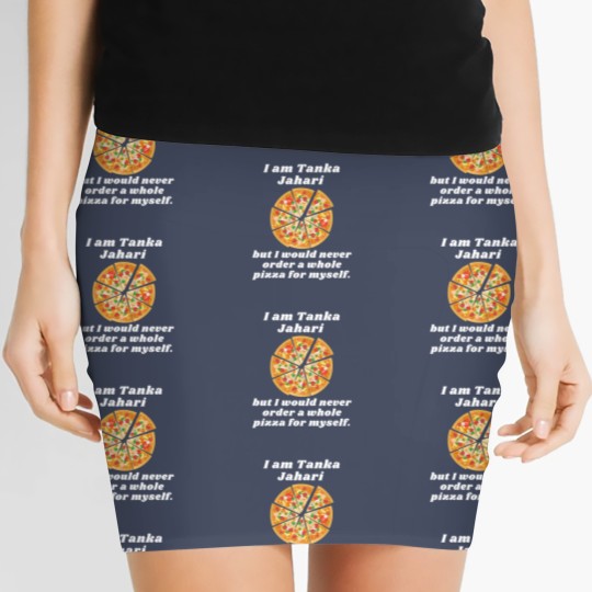 Discover Impractical Jokers Tanka Jahari Pizza Women's Mini Skirts