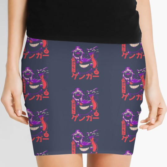 Discover Gengar Inspired Women's Mini Skirt