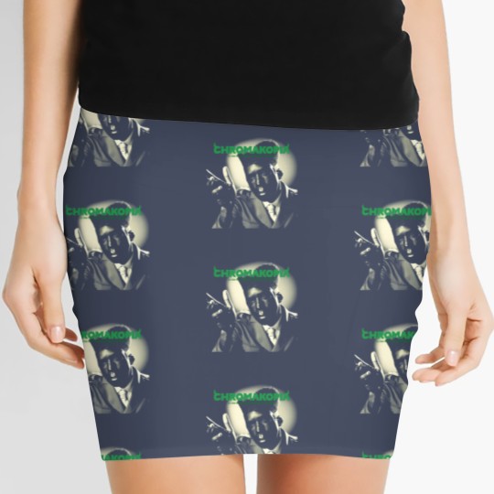 Discover Tyler the Creator Chromakopia Women's Mini Skirts, rap album merch, hip-hop fashion