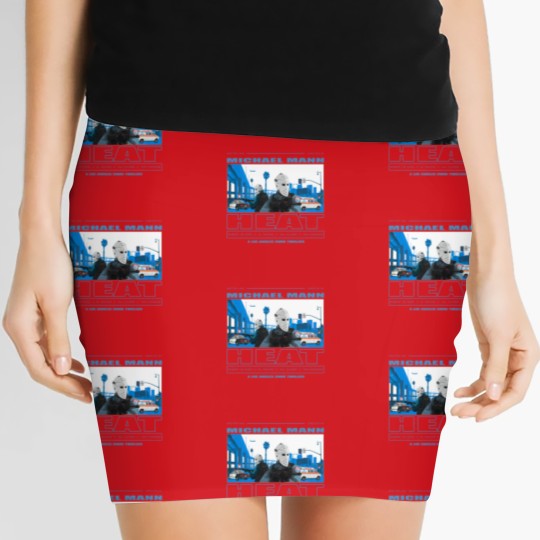 Discover Heat Movie Graphic Women's Mini Skirt - 1995 Classic Action Film Apparel