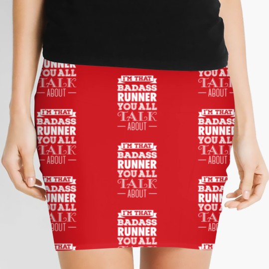 Discover Badass Runner Runner Women's Mini Skirts