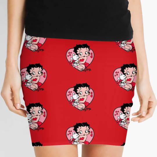 Discover Rare Betty Boop Women's Mini Skirts Vintage