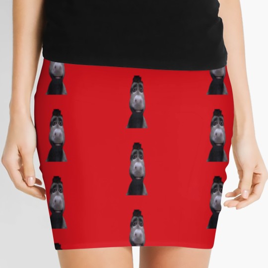 Discover Staring Donkey from shrek Women's Mini Skirts