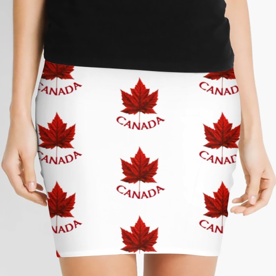 Discover Men's Canada  Canada Flag Men's Women's Mini Skirts