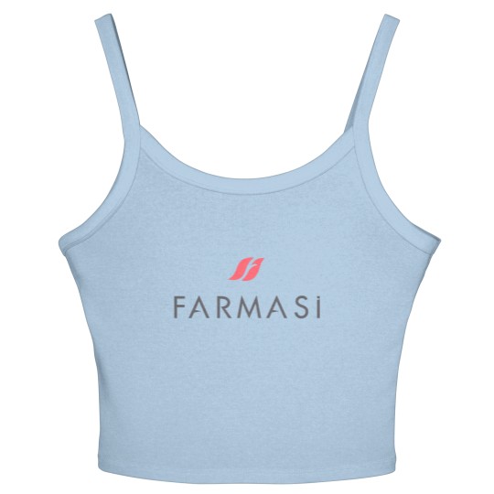 Discover Farmasi Logo Women's Spaghetti Strap Tank Tops