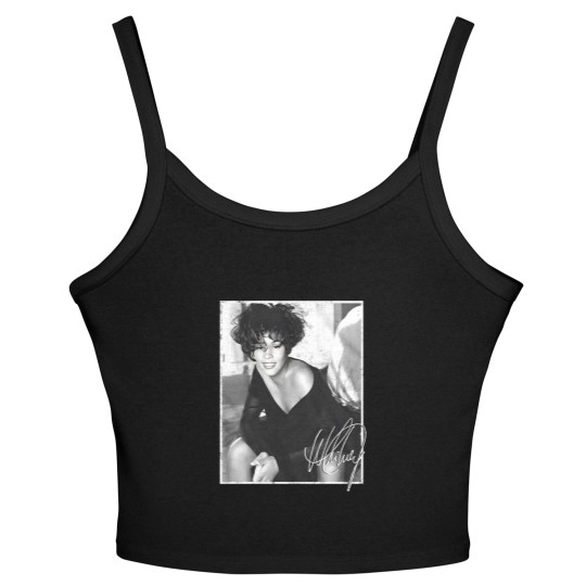 Discover Whitney Houston Women's Spaghetti Strap Tank Tops