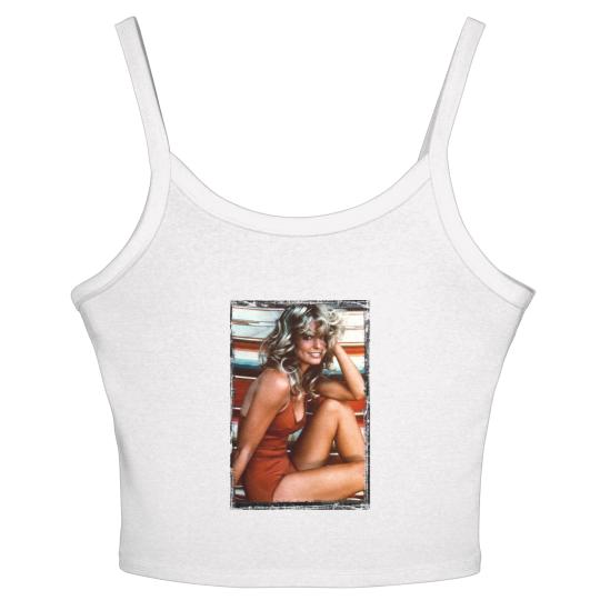 Discover 70s Farrah hot - Farrah Fawcett - Women's Spaghetti Strap Tank Tops