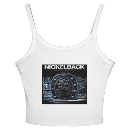 Discover Rare Dark Horse Nickelback Unisex Gift For Fans Women's Spaghetti Strap Tank Tops
