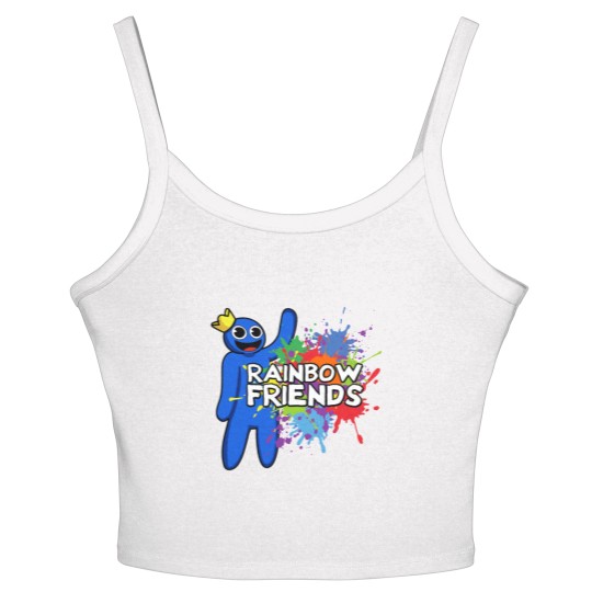 Discover rainbow friends chapter 2 rainbow friends fnf rainbow friends  rainbow friends animation rainb Women's Spaghetti Strap Tank Tops