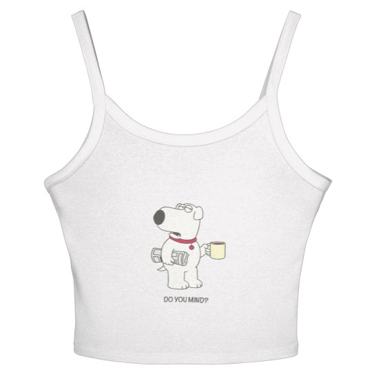 Discover Brian Griffin Happy Women's Spaghetti Strap Tank Tops | Family Guy