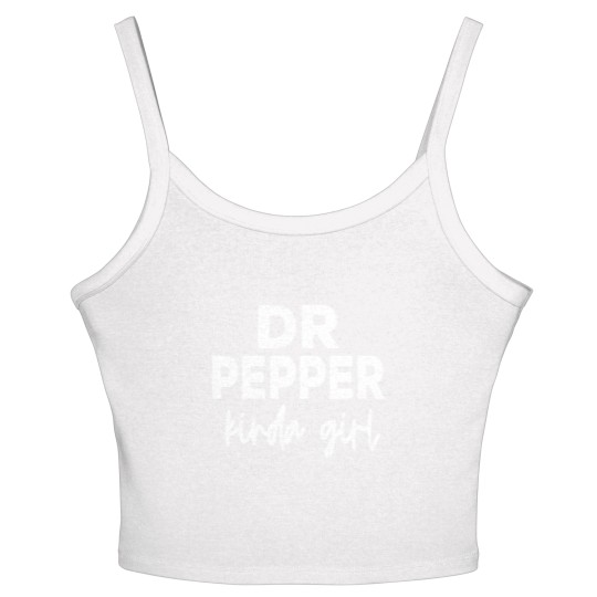 Discover Dr Pepper Kinda Girl | Dr Pepper Women's Spaghetti Strap Tank Tops