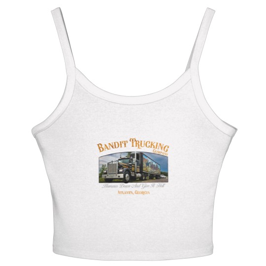 Discover Smokey And The Bandit Trucking Women's Spaghetti Strap Tank Tops Burt Reynolds Jerry Reed Snowman Vintage
