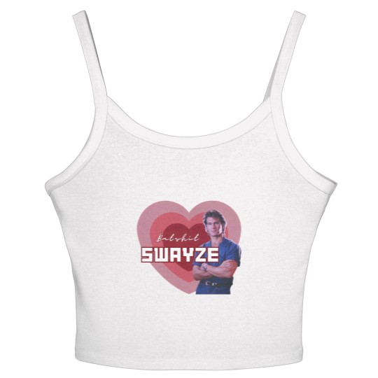 Discover Batshit Swayze Patrick Swayze Superfan Women's Spaghetti Strap Tank Tops