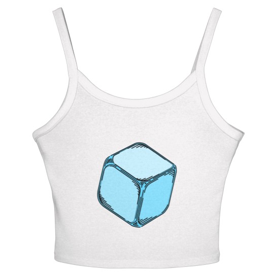 Discover Ice Cube Women's Spaghetti Strap Tank Tops