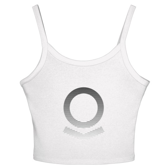 Discover Palantir PLTR fade large logo Women's Spaghetti Strap Tank Tops