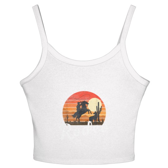 Discover This is my second rodeo Women's Spaghetti Strap Tank Tops