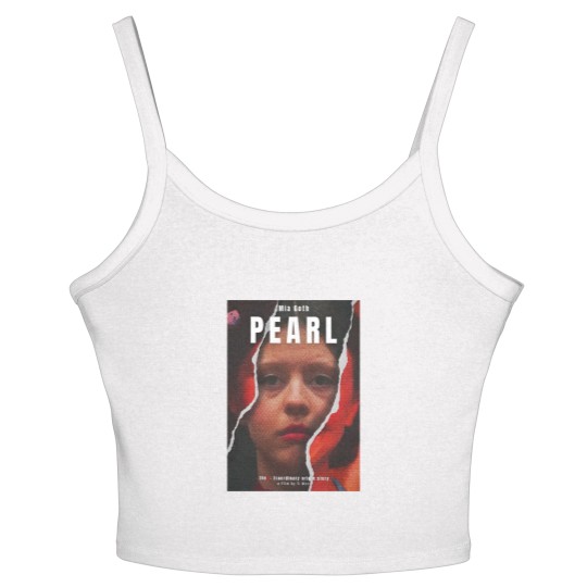 Discover Pearl Movie Unisex Women's Spaghetti Strap Tank Tops, Mia Goth