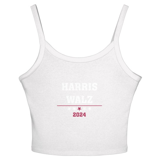 Discover Kamala Harris Tim Walz 2024 ,Democrat VP Vice President USA Election Women's Spaghetti Strap Tank Tops