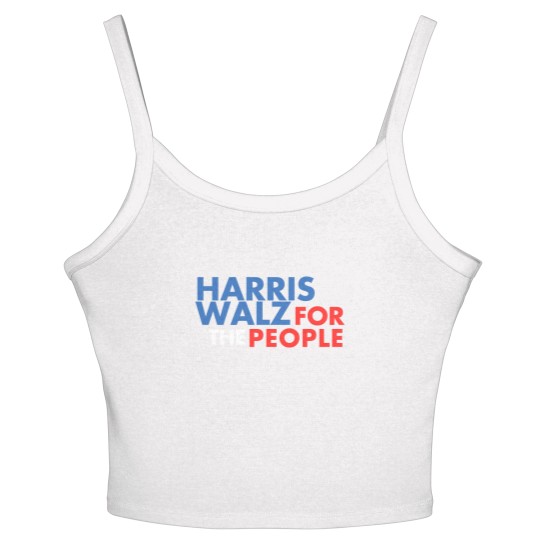 Discover Harris Walz For The People, Harris Walz , Harris Walz Women's Spaghetti Strap Tank Tops