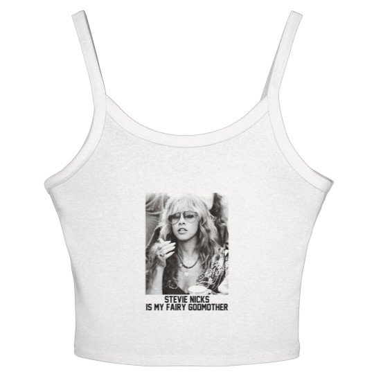 Discover Stevie Nicks Is My Fairy Godmother Women's Spaghetti Strap Tank Tops