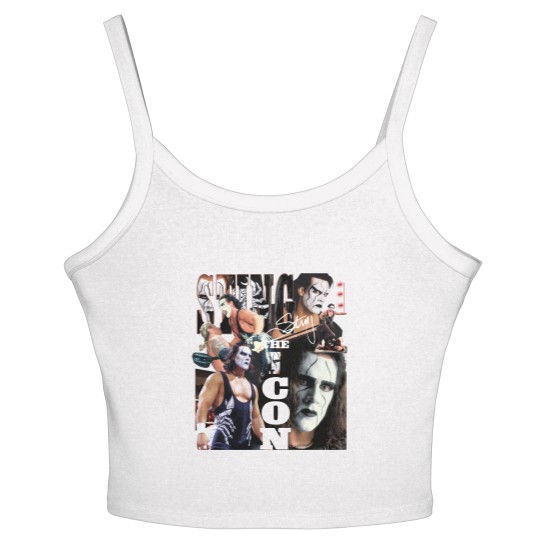 Discover Sting Wrestling Women's Spaghetti Strap Tank Tops Freakin Wrestler Retro Vintage Women's Spaghetti Strap Tank Tops