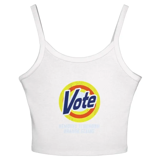 Discover Anti-trump - Anti Trump - Women's Spaghetti Strap Tank Tops