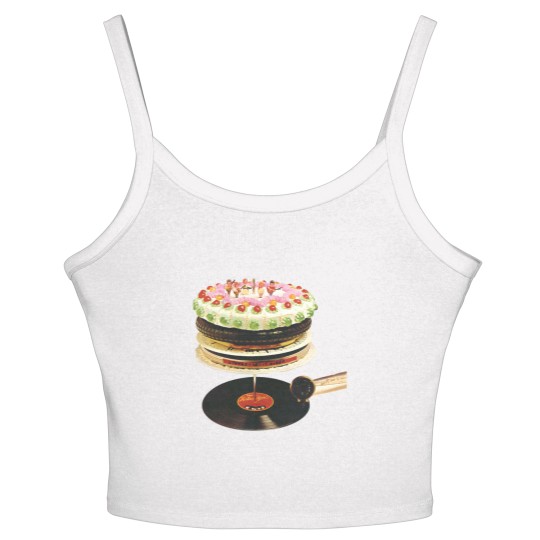 Discover Let It Bleed Women's Spaghetti Strap Tank Tops