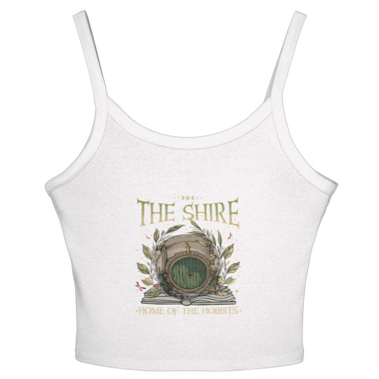 Discover The Shire  Women's Spaghetti Strap Tank Tops, Gift For Hobbit Lovers, Tolkien Women's Spaghetti Strap Tank Tops, The Fellowship Bookish Women's Spaghetti Strap Tank Tops Hobbit Women's Spaghetti Strap Tank Tops, Lord Of The Rings Women's Spaghetti Strap Tank Tops