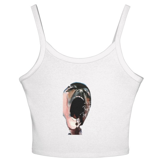 Discover The Pink Wall Poster Women's Spaghetti Strap Tank Tops