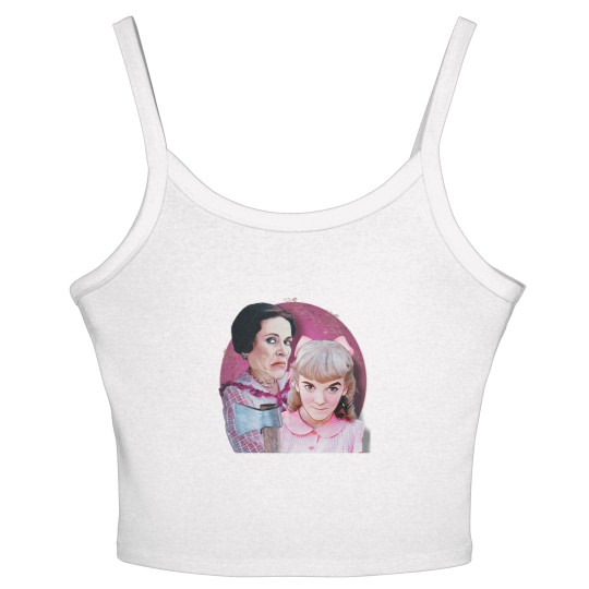 Discover Harriet And Nellie Oleson Women's Spaghetti Strap Tank Tops