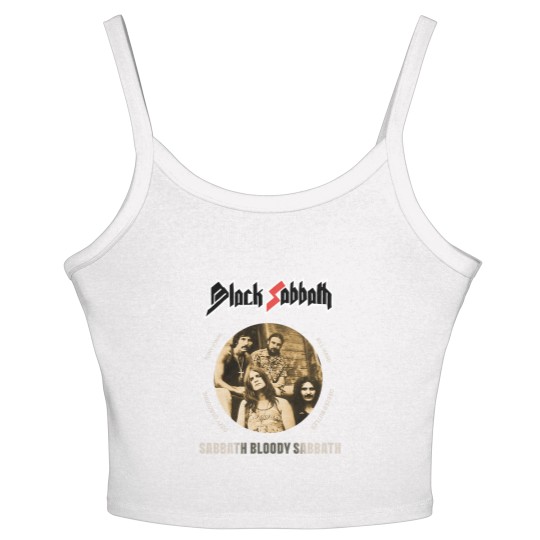 Discover Black Sabbath- Bloody Sabbath rock punk Women's Spaghetti Strap Tank Tops