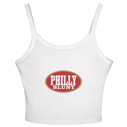 Discover Philly Blunt Women's Spaghetti Strap Tank Tops