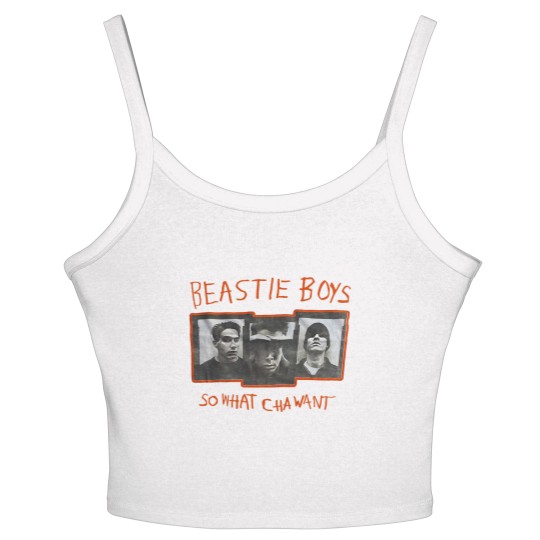 Discover BEASTIE BOYS So What Cha Want Women's Spaghetti Strap Tank Tops, Beatie Boys Women's Spaghetti Strap Tank Tops