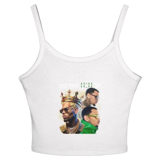 Discover Chris Brown Women's Spaghetti Strap Tank Tops, Chris Brown 11:11 Tour 2024 Women's Spaghetti Strap Tank Tops, Chris Brown Breezy Women's Spaghetti Strap Tank Tops