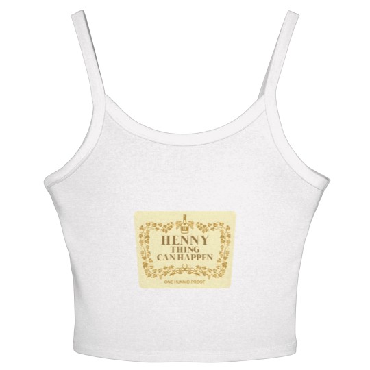 Discover Henny Thing Can Happen Label Family Chrismast Present Gift Women's Spaghetti Strap Tank Tops