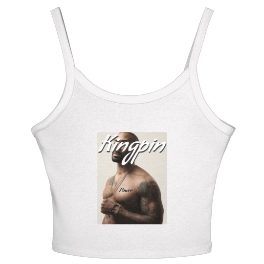 Discover Kingpin With The Power Women's Spaghetti Strap Tank Tops