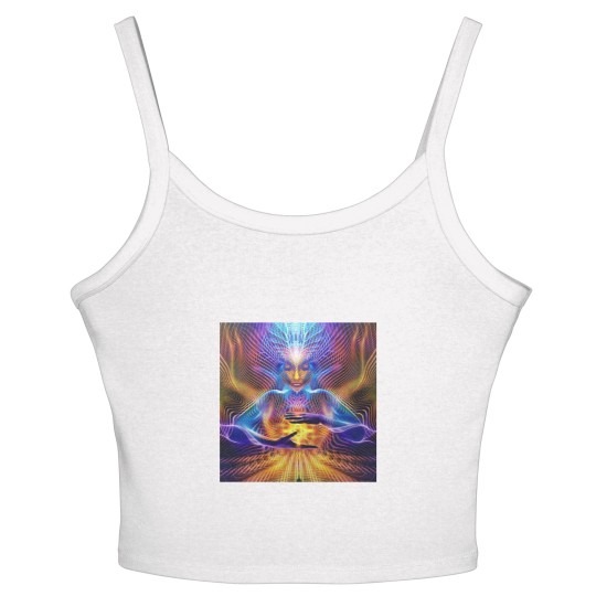 Discover flow of magic Women's Spaghetti Strap Tank Tops