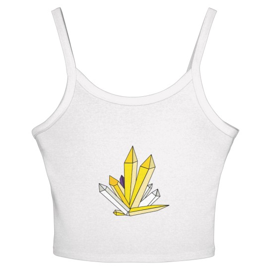 Discover Jolteon Crystal Women's Spaghetti Strap Tank Tops