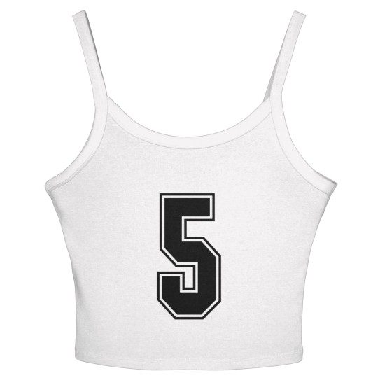 Discover Number 5 Women's Spaghetti Strap Tank Tops