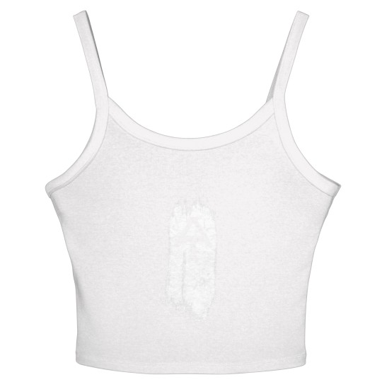 Discover White Blaze Appalachian Trail AT Minimalist Hiking Women's Spaghetti Strap Tank Tops