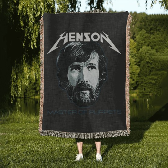 Discover Henson Master of puppets Woven Blankets