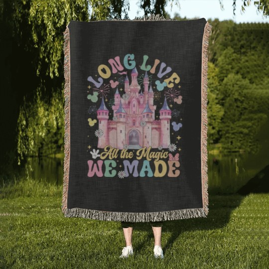 Discover Long Live All The Magic We Made Woven Blankets, Vintage Long Live All The Magic We Made
