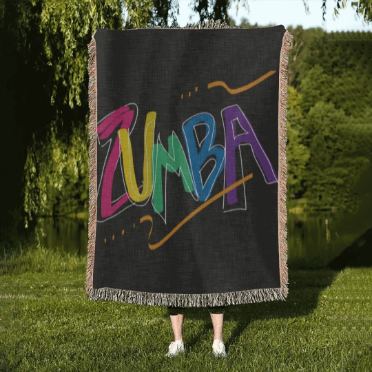 Discover Zumba Dance With stars Woven Blankets