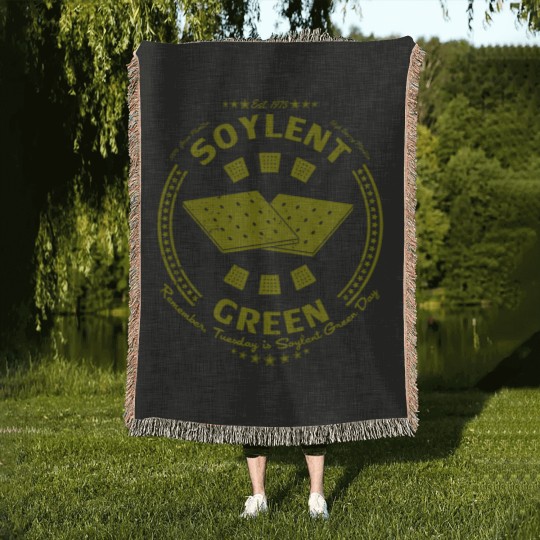 Discover Soylent Green Woven Blankets